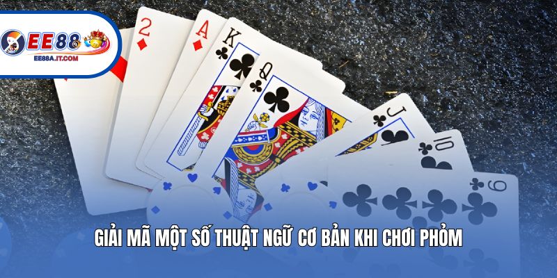 Giải mã một số thuật ngữ cơ bản khi chơi Phỏm